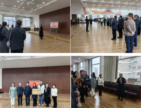 山西开放大学“社区教育老年教育实践基地”在太原万柏林区兴华街道滨河社区授牌