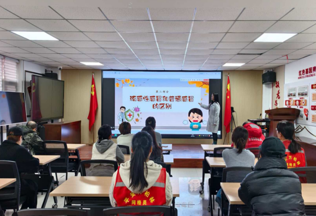 太原万柏林区长风西街街道：科学防控流感，守护居民健康