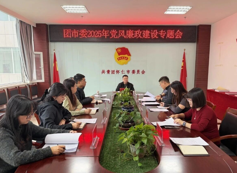共青团怀仁市委召开2025年党风廉政建设专题会