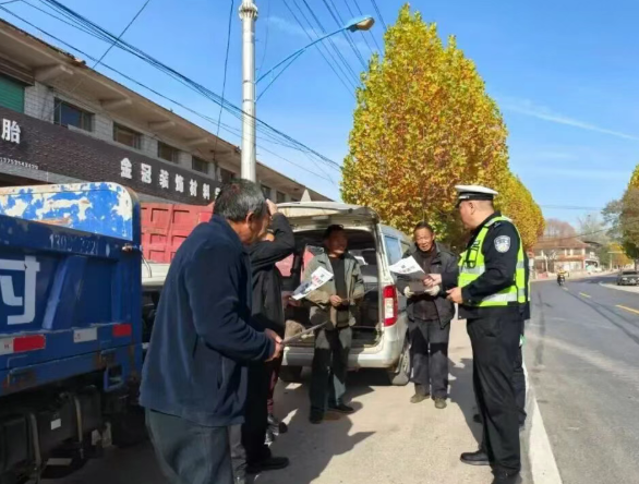 临汾安泽县公安：安全宣传进乡村  平安守护零距离