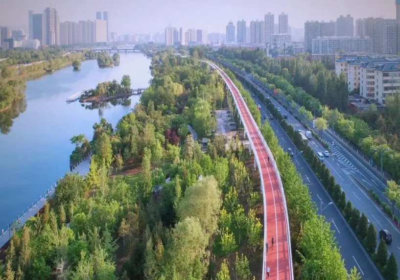 太原环西山——汾河“骑行+”：开启户外运动新篇章