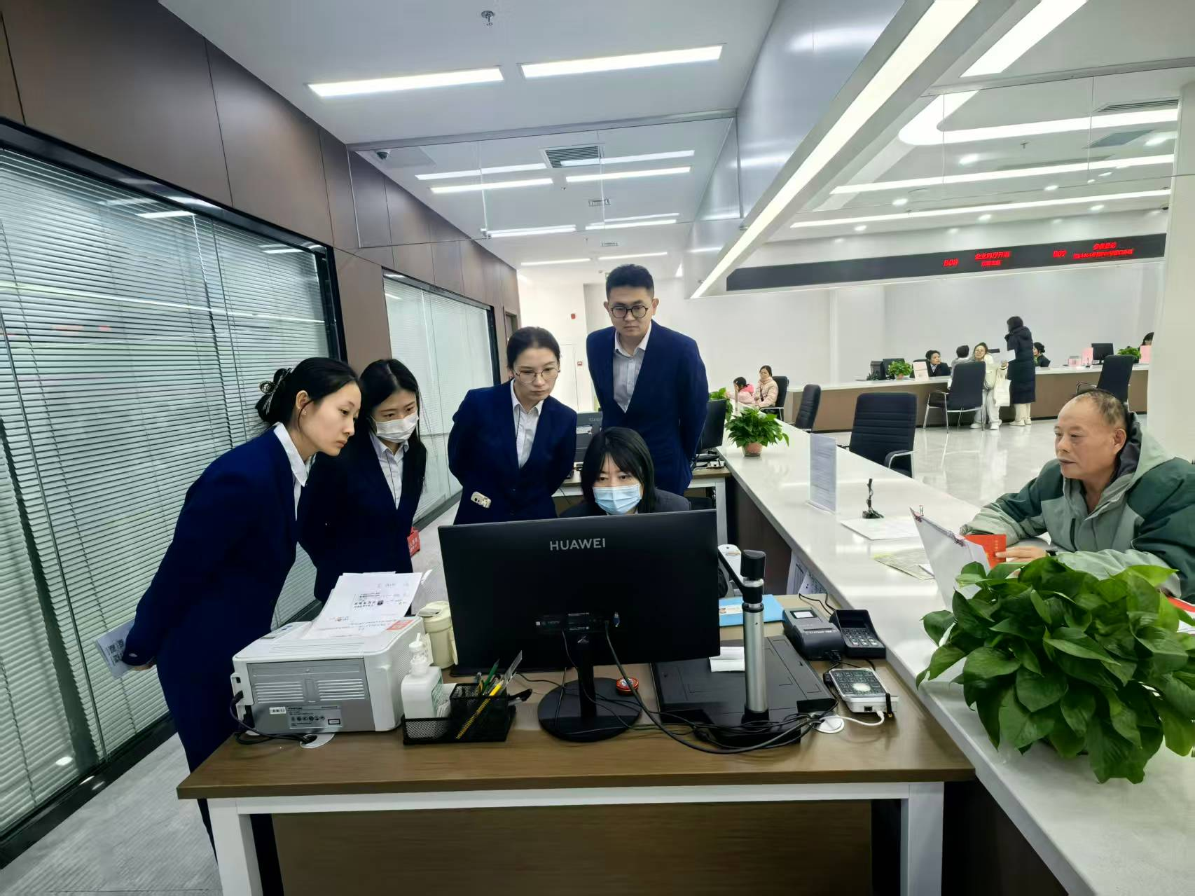 太原万柏林区：“社银合作”跟岗培训开练啦！