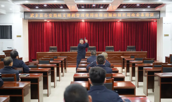 枪声为笔，靶场为卷！看长治武乡公安如何“考”出硬核战斗力