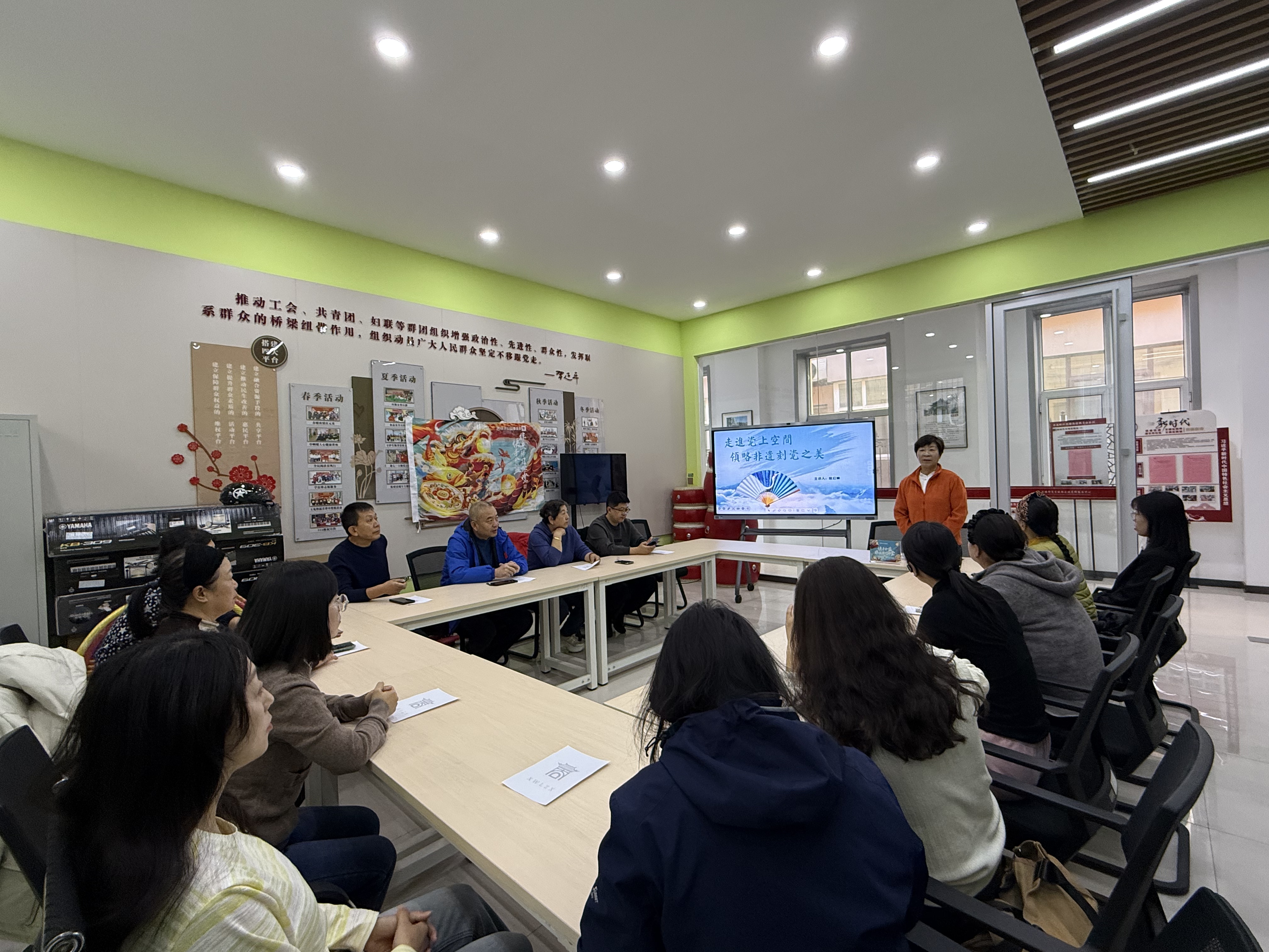 瓷盘载道融三韵  刀笔传神展晋风——太原杏花岭区文物旅游发展中心（区美术馆）开展