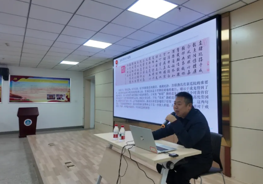 于成龙廉政文化园董事长高林清应邀赴山西大学文学院讲学