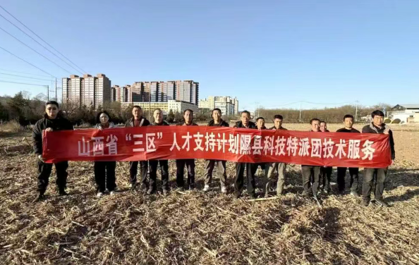 临汾隰县三区特派团扎实开展秋收调研与技术服务