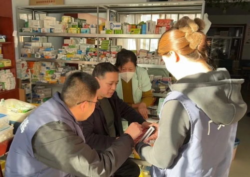 大同广灵公安：禁毒宣传进商铺  同心合力齐禁毒