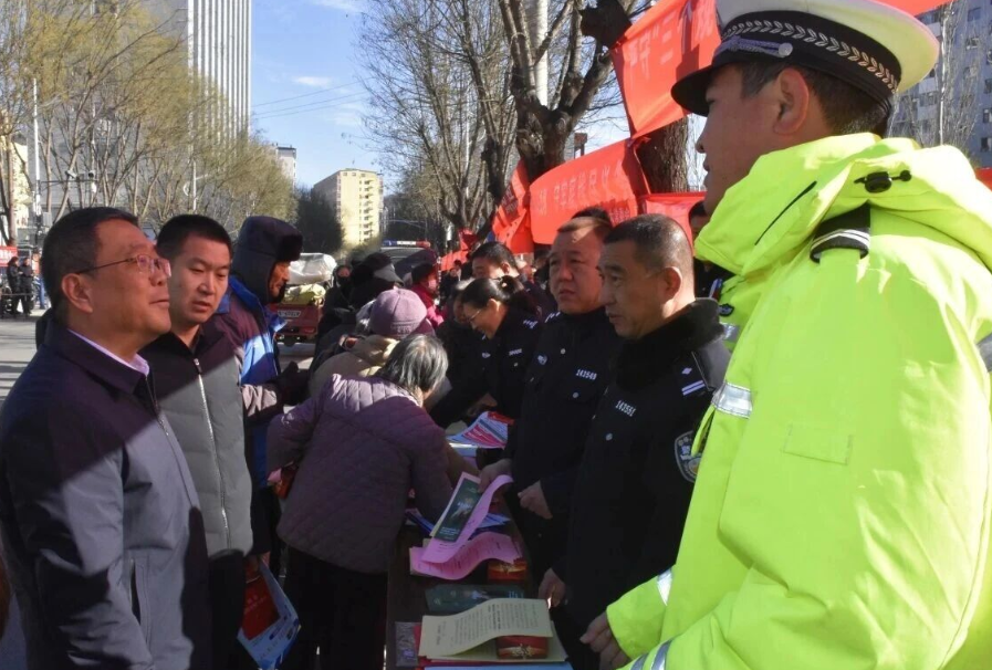 临汾大宁县公安局开展宪法宣传主题活动