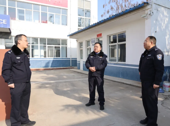 运城平陆：解建荣深入张店派出所指导工作
