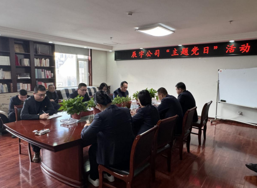 太原市政集团辰宇公司党支部开展“深学经济思想  聚力提质发展”主题党日活动