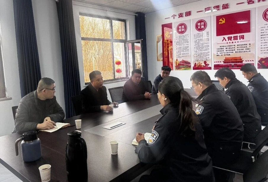 运城河津：李冬青到市公安局赵家庄派出所调研指导工作