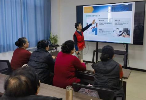 太原万柏林区：科普流感防护知识  守护银龄健康生活