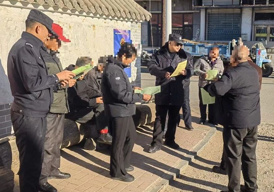 太原娄烦公安：反恐防恐宣传进万家  织牢辖区平安防护网