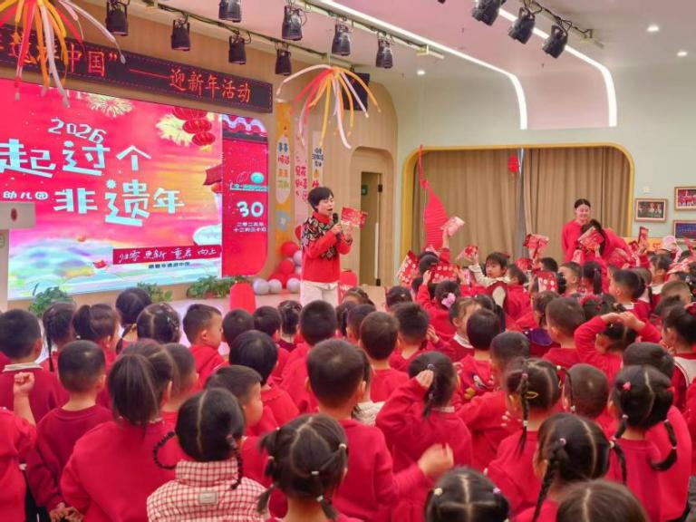 太原万柏林区南寒街道：非遗年味入童心  网格相伴迎新年