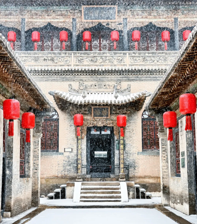 从0℃到100℃！山西乔家大院的冬天居然可以这样......