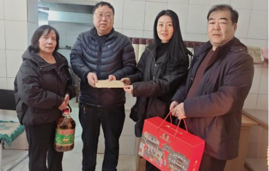 太原市政集团一公司：新春慰问情意浓  组织关怀暖人心