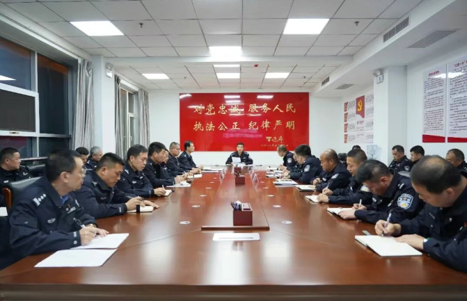 运城稷山：崔滨主持召开县公安局案件侦办工作推进会
