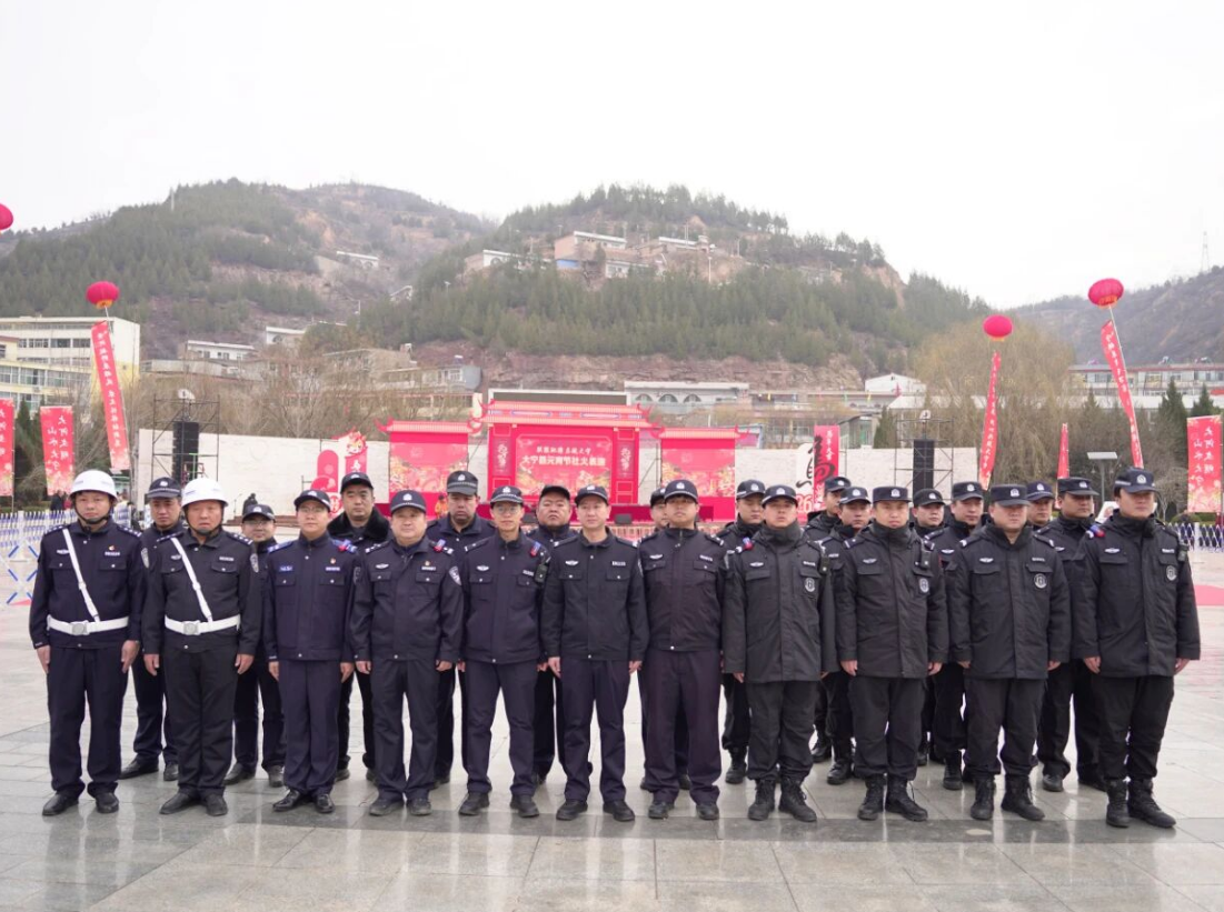 临汾大宁公安圆满完成元宵节社火表演安保任务