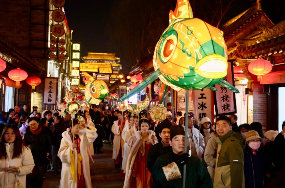 锣鼓闹元宵  三晋焕新颜
