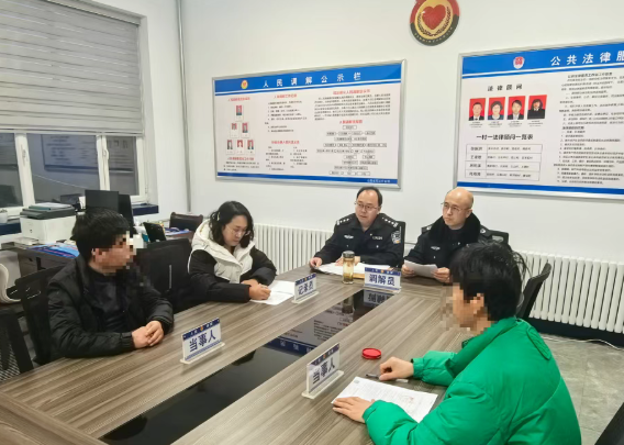 大同灵丘：两所联动促和谐  人民调解止纷争