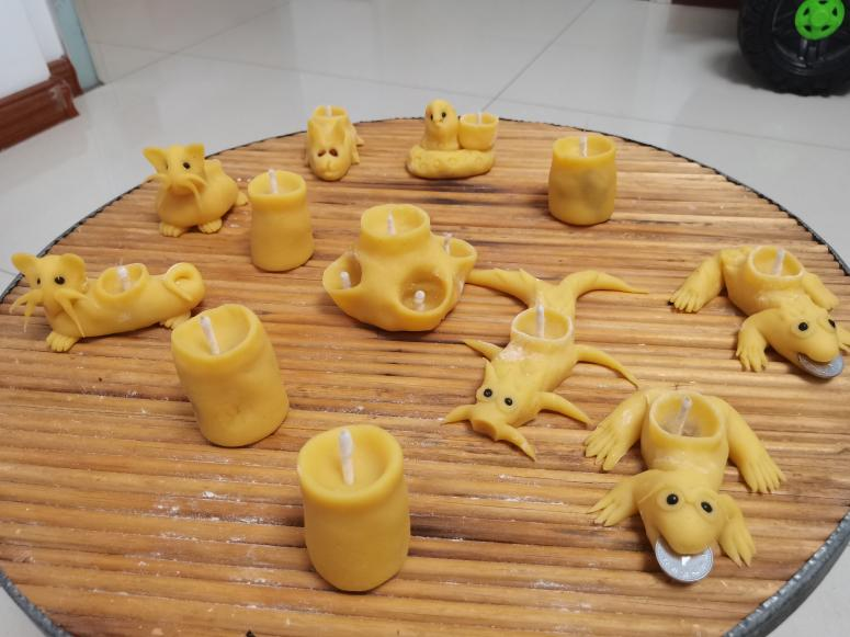 捏灯盏寄祈愿  共点灯庆填仓——太原万柏林区九四社区联合爱心