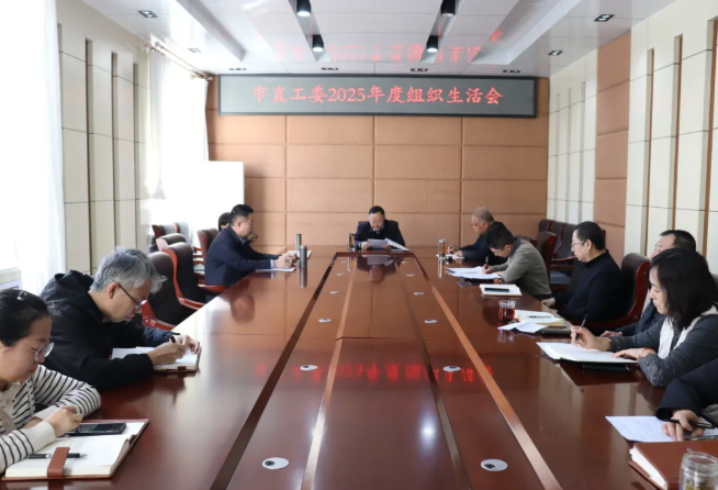 吕梁市直工委党支部召开2025年度组织生活会