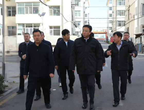太原尖草坪：张力维带队调研督导城市管理和环境整治工作并主持召