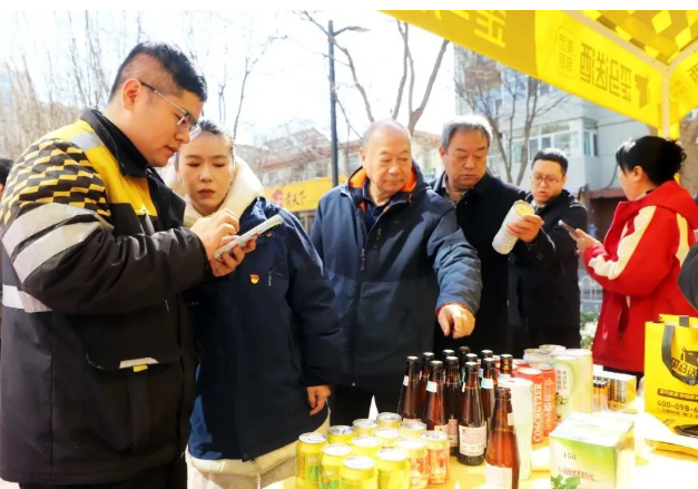 太原迎泽区商务局、老军营街道：政企联动送实惠，便民服务零距离