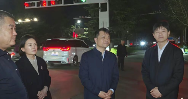 山西临汾侯马：尹明星夜查生态环保工作