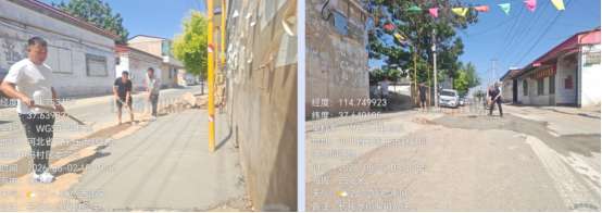 义务修路暖乡邻 无私奉献助振兴——赵县中冯村民自发修缮道路点
