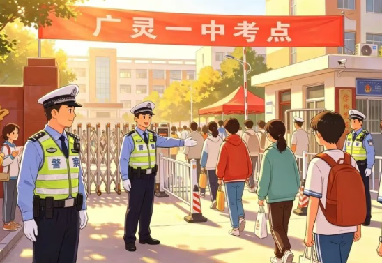大同广灵公安交管大队发布2026年高考期间“两公布一提示”