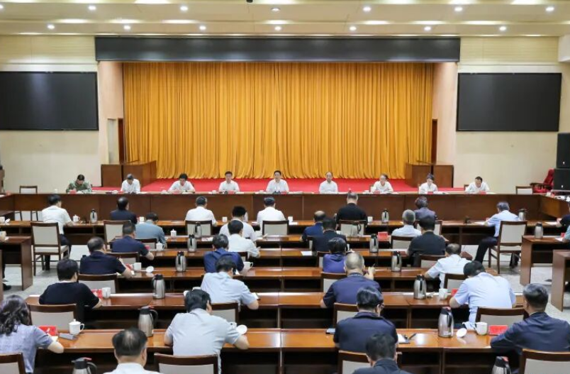 运城市委召开县（市、区）委书记抓安全稳定汇报会　储祥好主持并讲话