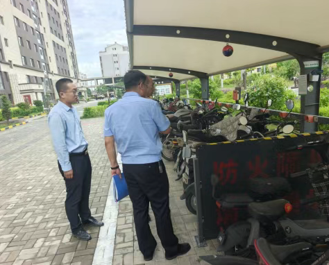 大同浑源县公安：加强物业检查  规范行业秩序