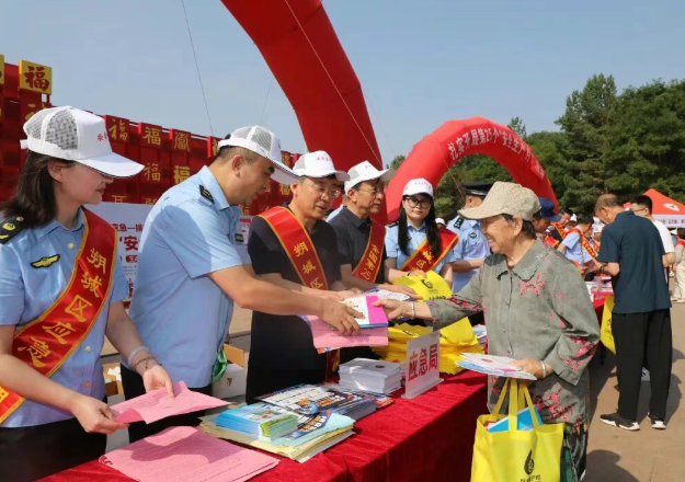 朔州市朔城区开展第25个安全宣传咨询日活动