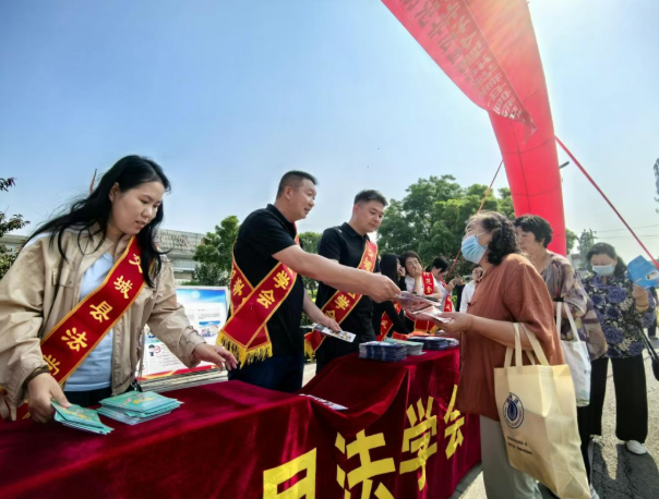 防范非法金融活动宣传月——山西吕梁交城、中阳、方山县法学会在行动