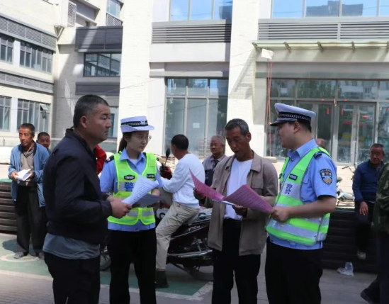 山西吕梁柳林公安交管大队：端午安全“不打烊”  守护务工人员平安出行路