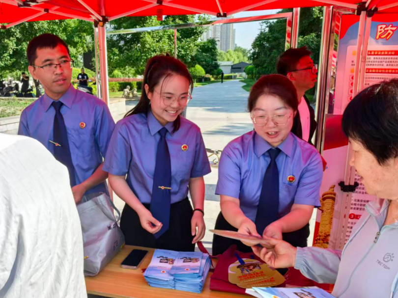 守住钱袋子  护好幸福家 ——山西吕梁临县人民检察院开展防范非法金融活动集中宣传