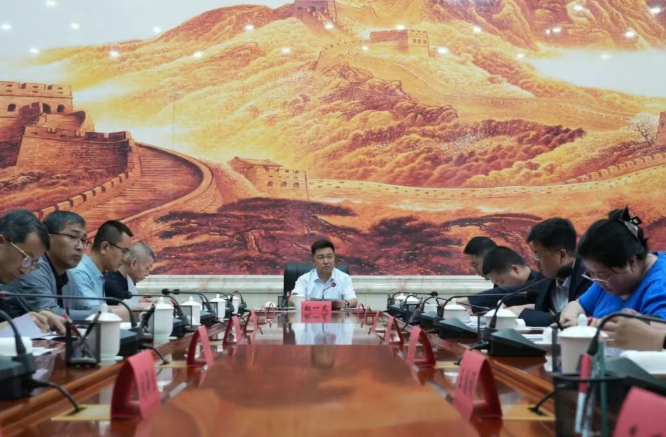 朔州右玉县综治中心规范化建设推进会议召开
