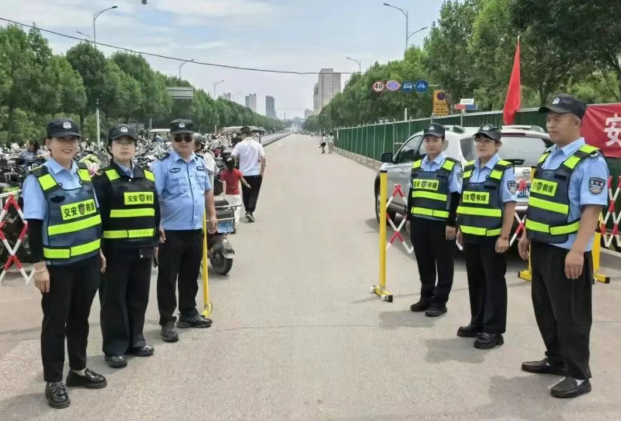 山西吕梁交城：交安救援大队坚守一线 护航卦山庙会与中考平安路
