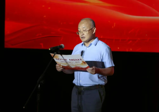 山西吕梁市纪委监委机关举办庆“七一”朗诵比赛