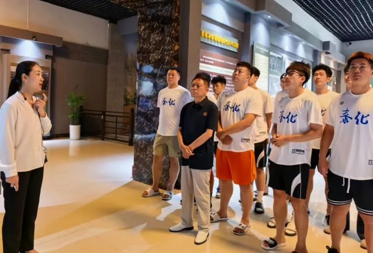 感悟红色历史  厚植拼搏底色——山西吕梁市篮协主席张子玉带队赴兴县红色教育基地参
