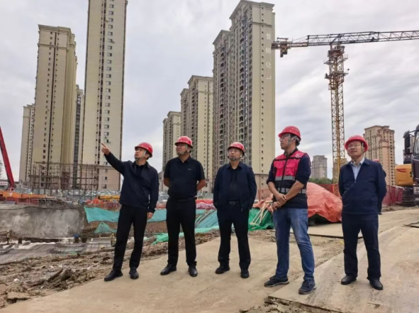 中铁三局三公司领导深入项目一线开展带班检查