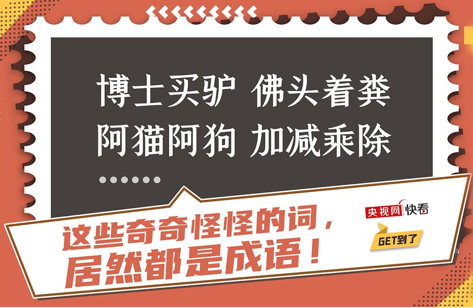 博士买驴、佛头着粪.....这些奇奇怪怪的词居然都是成语！