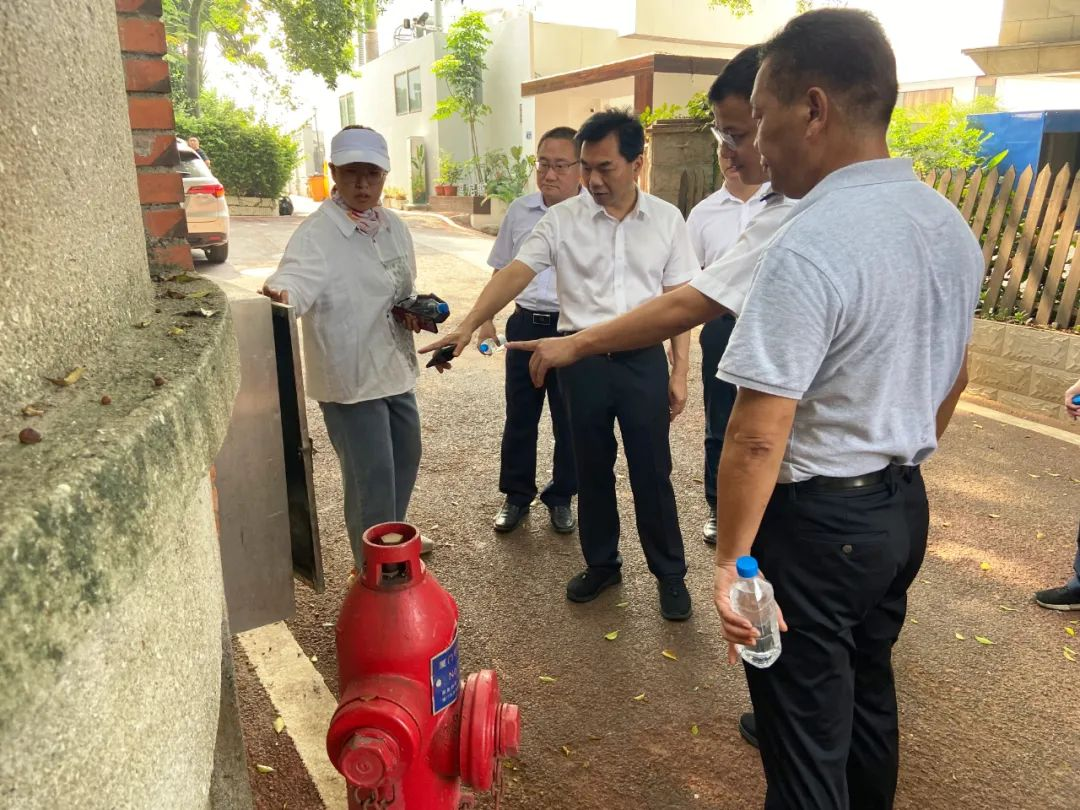 厦门市应急局持续开展城中村治理工作调研