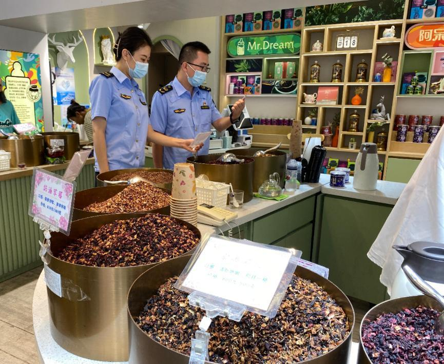 厦门思明区市场监管局立案调查3家花茶店