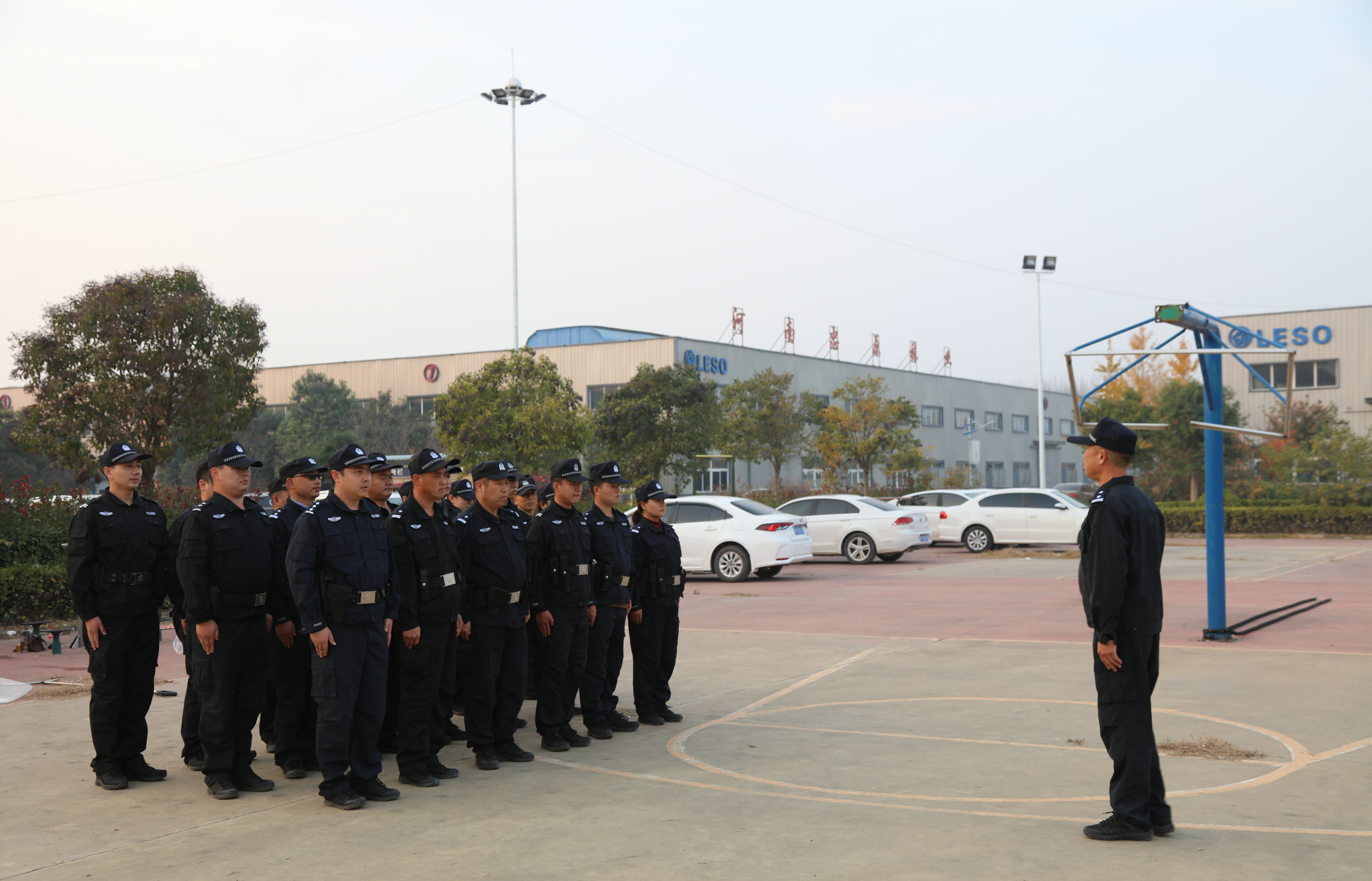 河南太康：法院法警大队开展实战化训练大练兵活动