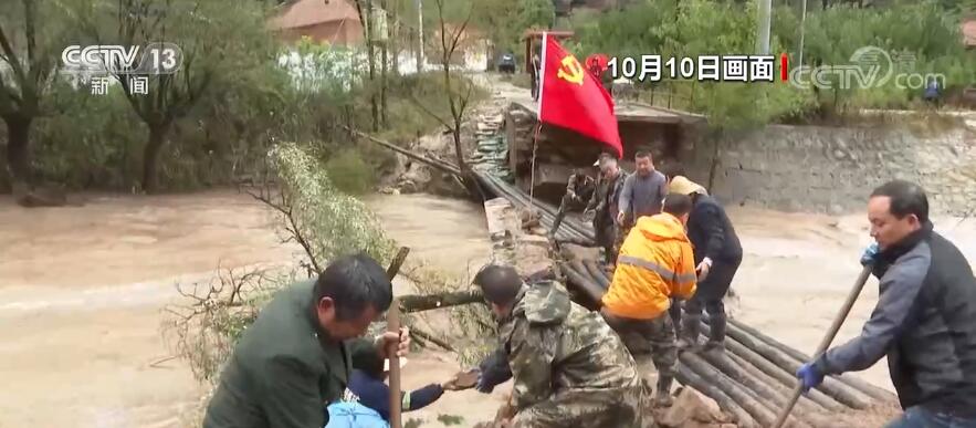 陕西延安遭遇罕见强降雨 各部门积极开展救灾工作全力恢复生产生活秩序