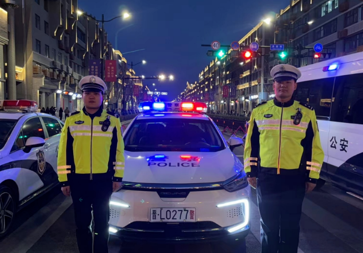 临汾公安交警坚守工作岗位，查处酒驾不放松，安全有序保畅通！