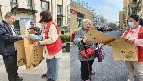太原万柏林街道安广社区开展“弘扬文明祭祀、倡导绿色生活”宣传活动