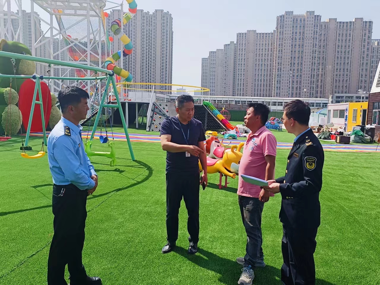 太原晋源区开展涉景涉会场馆和大型游乐设施专项检查